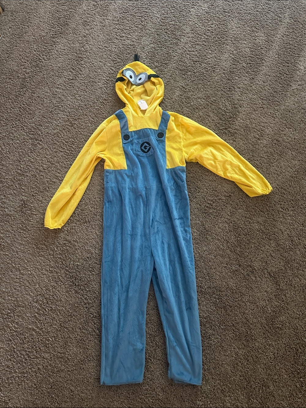 Kevin minion costume for boys or girls